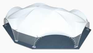 Арочный шатер ARCH HEXA LONG RT360/10/5X1