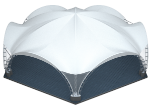 Арочный шатер ARCH HEXA RT94/6