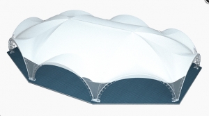 Арочный шатер ARCH HEXA LONG RT460/10/10X1